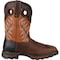 Durango Men's Waterproof Western Work Boot, 7 M, Steel Toe, 11 in H, Rugged Brown/Copper, DDB0215 DDB0215 - alternate 2